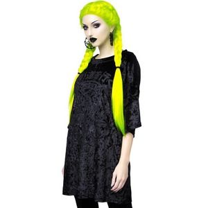 Killstar IN2 Darkness Velvet Baphomet Boyfriend T-Shirt Size US XL